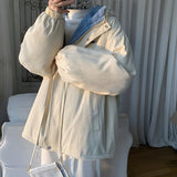 Litlookz Studio Faux Fur Lined Hooded Jacket, view 6