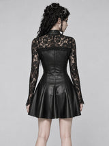 Litlookz Studio Faux Leather Mini Dress, view 2