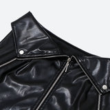 Litlookz Studio Faux Leather Mini Skirt, view 3