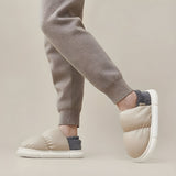 Litlookz Studio Faux Leather Puffer Slippers, view 3