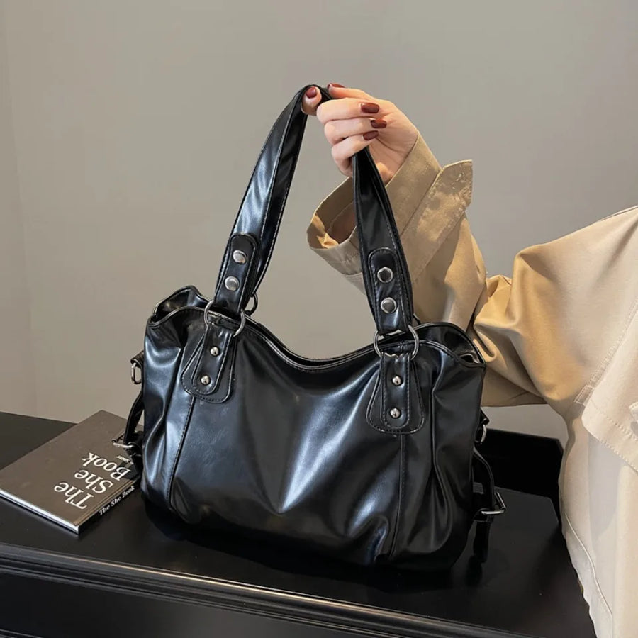 Litlookz Studio Faux Leather Shoulder Bag