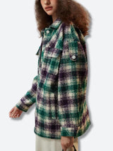 Litlookz Studio Flannel Shirt Jacket, view 3