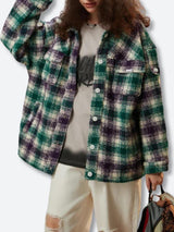 Litlookz Studio Flannel Shirt Jacket, view 4