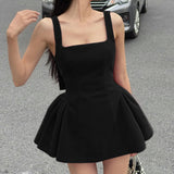 Litlookz Studio Flared Mini Dress, view 3