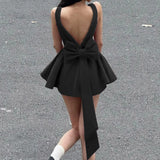 Litlookz Studio Flared Mini Dress, view 4