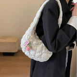 Litlookz Studio Floral Charm Puffer Bag, view 2