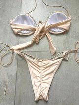 Litlookz Studio Floral Embroidered Bikini Set, view 4