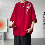 Litlookz Studio Floral Embroidered Tee, view 4
