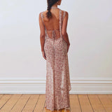 Litlookz Studio Floral High Slit Maxi Dress, view 2