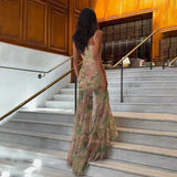Litlookz Studio Floral Ruched Maxi Dress, view 2