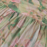 Litlookz Studio Floral Ruched Maxi Dress, view 6