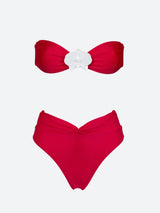 Litlookz Studio Floral Strapless Bikini Set, view 5