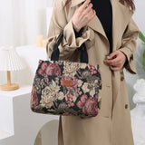 Litlookz Studio Floral Tapestry Tote Bag, view 2