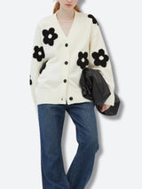 Litlookz Studio Flower Cardigan, view 4