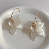 Litlookz Studio Flower Hoop Earrings, view 3