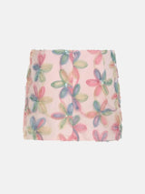 Litlookz Studio Flower Mini Skirt, view 6