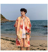 Litlookz Studio Flower Shirt & Shorts Two Piece Set, view 4