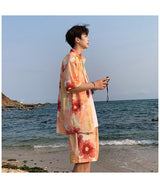Litlookz Studio Flower Shirt & Shorts Two Piece Set, view 5