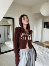 Litlookz Studio Fluffy Double Zip-Up Hoodie, view 5