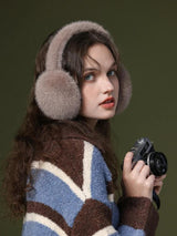 Litlookz Studio Fluffy Earmuffs, view 4
