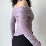 Litlookz Studio Fold-Over Lace Top, view 2