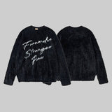 Litlookz Studio French Street Paris Fuzzy Sweater, view 5