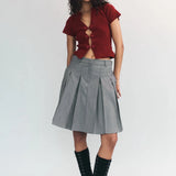 Litlookz Studio Frog Button Crop Cardigan, view 2