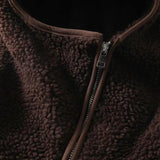 Litlookz Studio Funnel Neck Zip-Up Teddy Hoodie, view 5