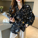 Litlookz Studio Galaxy Chiffon Shirt, view 2