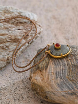 Litlookz Studio Gemstone Pendant Necklace, view 5