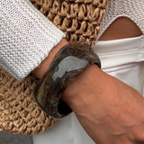 Litlookz Studio Geometric Chunky Resin Bracelet, view 6