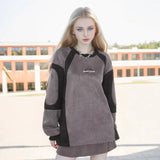 Litlookz Studio Geometric Shaped Graystar Sweatshirt, view 2