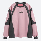 Litlookz Studio Geometric Shaped Graystar Sweatshirt, view 3