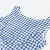 Litlookz Studio Gingham Bow Backless Top, view 4