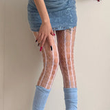 Litlookz Studio Glossy Sheer Tights, view 6