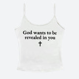Litlookz Studio God Wants To Be Revealed Top, view 4