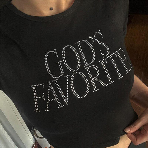 Litlookz Studio God's Favorite Crop Top