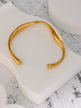 Litlookz Studio Gold Bangle Bracelet, view 2