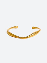 Litlookz Studio Gold Bangle Bracelet, view 3