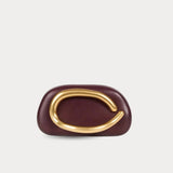 Litlookz Studio Gold Handle Clutch Bag, view 4