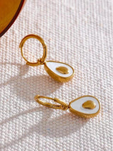 Litlookz Studio Gold Hoop Earrings, view 4