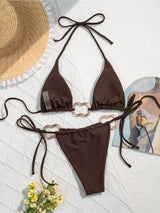 Litlookz Studio Gold O-Ring Bikini Set, view 6