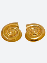 Litlookz Studio Gold Sea Shell Necklace & Earrings, view 6