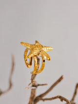 Litlookz Studio Gold Starfish Ring, view 3