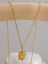 Litlookz Studio Gold Sun Necklace, view 3