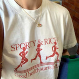 Litlookz Studio Good Health Starts Sport Graphic Tee, view 2