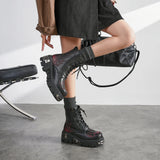 Litlookz Studio Goth Chunky Platform Boots, view 2