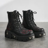 Litlookz Studio Goth Chunky Platform Boots, view 4