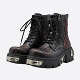 Litlookz Studio Goth Chunky Platform Boots, view 5
