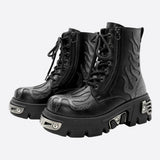 Litlookz Studio Goth Chunky Platform Boots, view 6